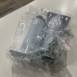 Desk leg risers (adjustable)